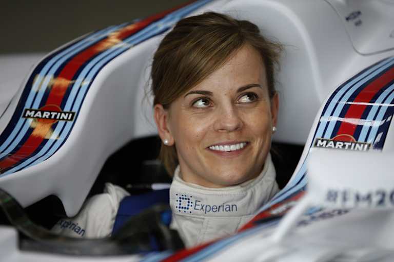 Susie Wolff darf mit ihrer Leistung zufrieden sein
