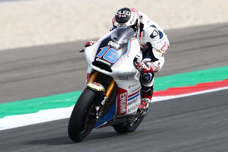 Manuel Gonzalez auf der MV Agusta in der Moto2-WM