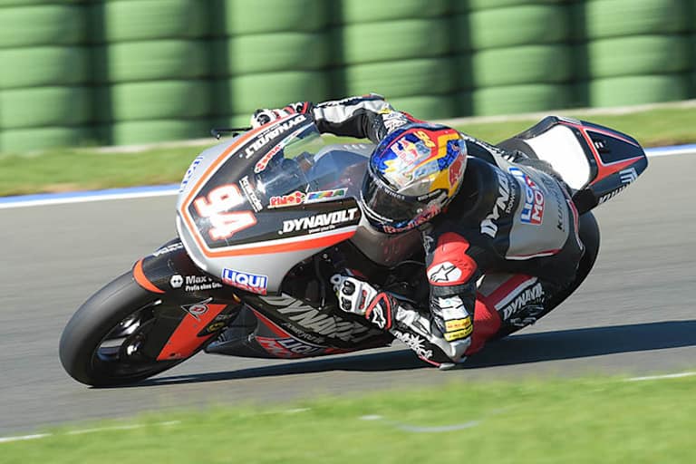 Jonas Folger gab sein Debüt im Intact-Team