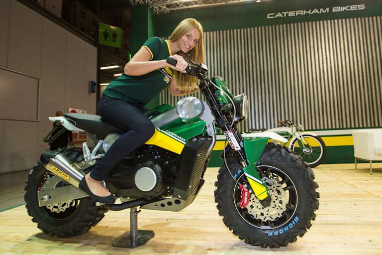 Die Brutus 750, ein SUV auf zwei Rädern mit 750-ccm-Zweizylinder-Motor aus Taiwan