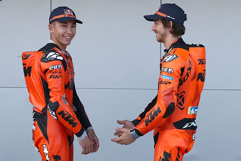 Das neue Tech3-KTM-Duo: Raúl Fernández und Remy Gardner