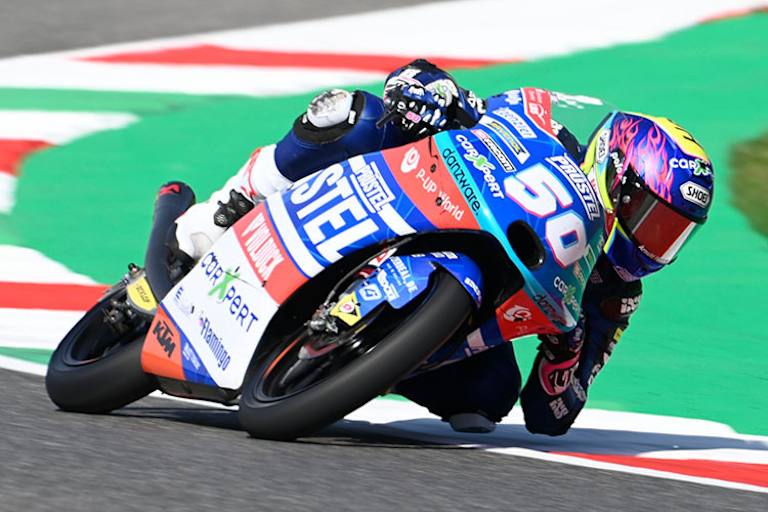 Jason Dupasquier heute in Mugello: Nach dem FP3 an 5. Stelle