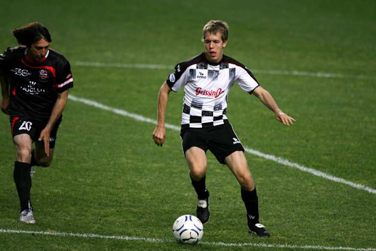 Sebastian Vettel kickte schon 2008 mit