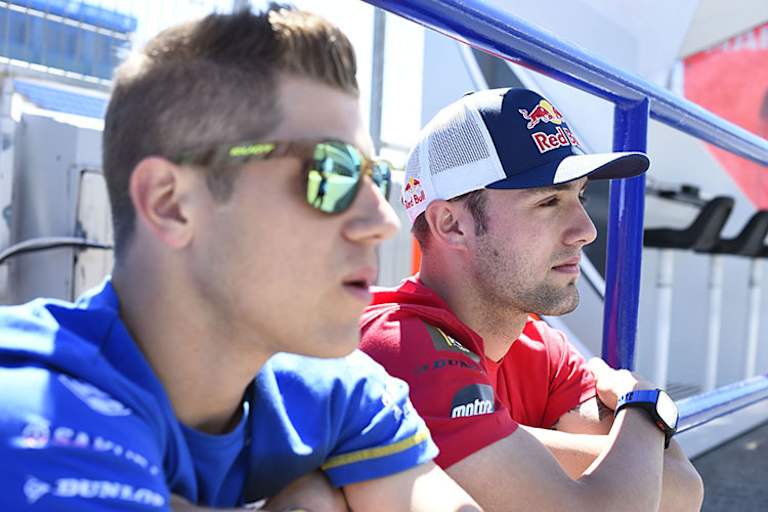 Marcel Schrötter und Jonas Folger