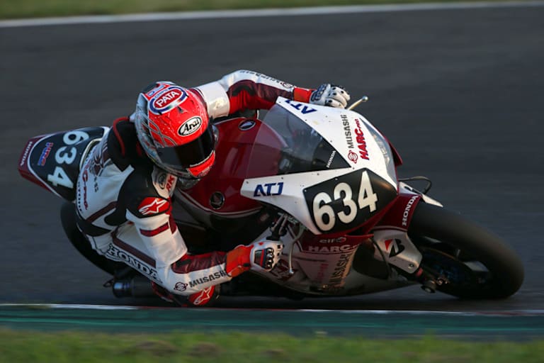 Supersport-Weltmeister Michael van der Mark 2014 in Suzuka