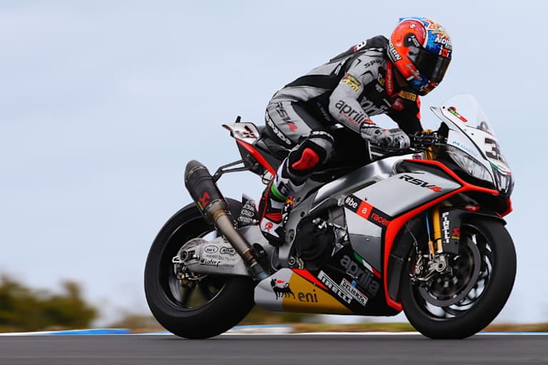 Ein kleiner Fehler zerstörte Marco Melandris zweites Rennen