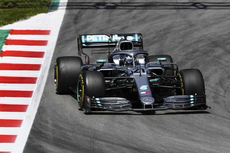 Nikita Mazepin im Silberpfeil