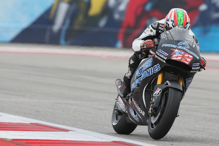 Nicky Hayden auf der Open-Honda des Aspar-Teams