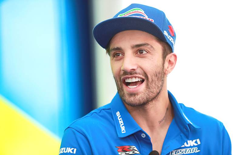 Suzuki-Pilot Andrea Iannone