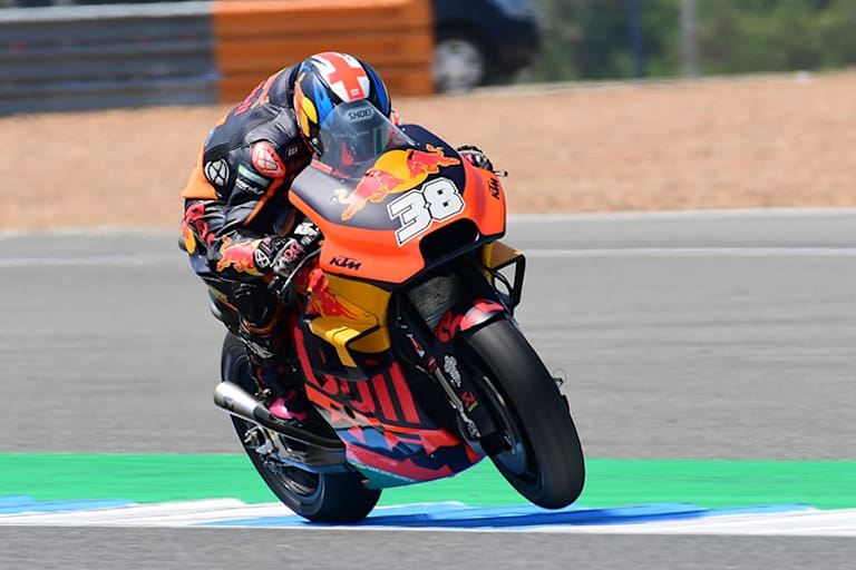 Bradley Smith auf der KTM RC16 in Buriram: Platz 15 im Rennen