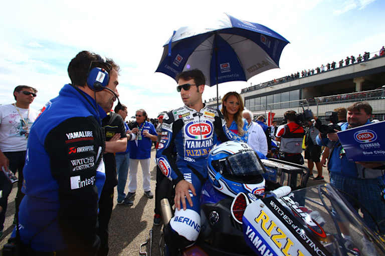 Yamaha-Werksfahrer Sylvain Guintoli