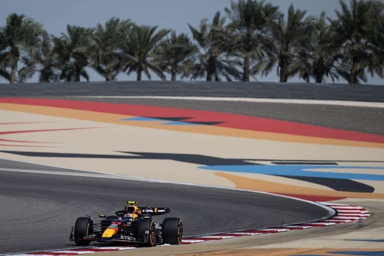 Auch Sergio Pérez’ Test-Bilanz fiel positiv aus