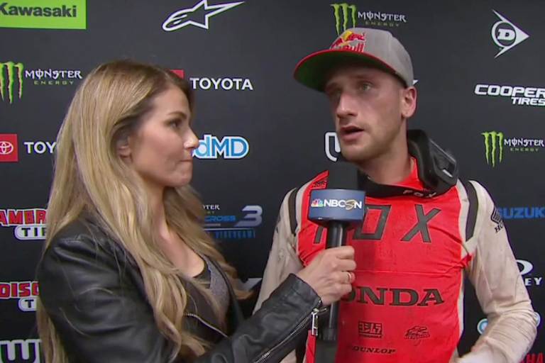 Ken Roczen verlor in Tampa das 'redplate' des WM-Führenden