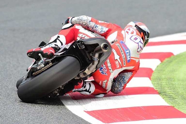 Andrea Dovizioso musste den zweiten Nuller in Folge hinnehmen