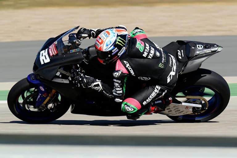 Yamaha-Pilot Jason O'Halloran war am Mittwoch der Schnellste 