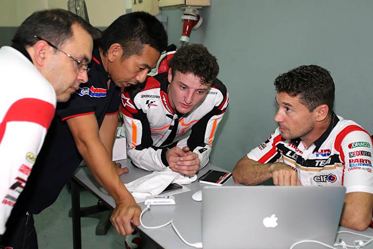 Viel Arbeit für Jack Miller mit dem LCR-Team und HRC