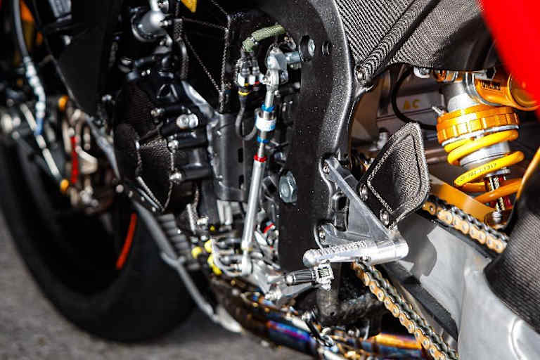 Auch in der Superbike-WM setzt Honda auf Öhlins
