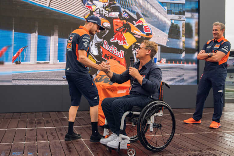 Pit Beirer mit Jack Miller