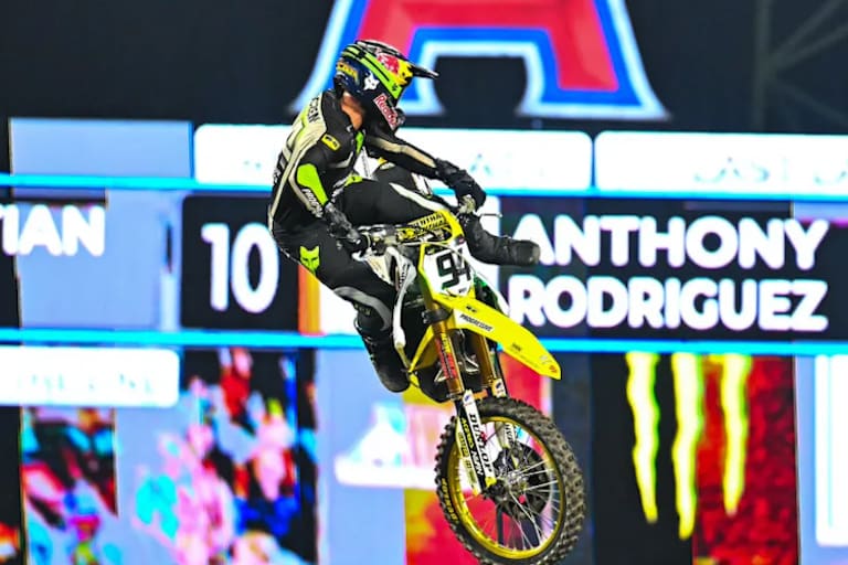 Ken Roczen hatte in Anaheim Pech