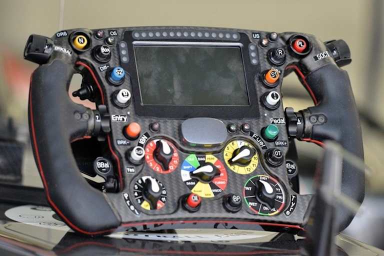 Grosses Display im Sauber