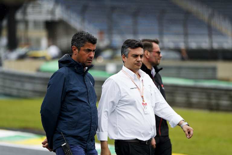 Michael Masi (links)