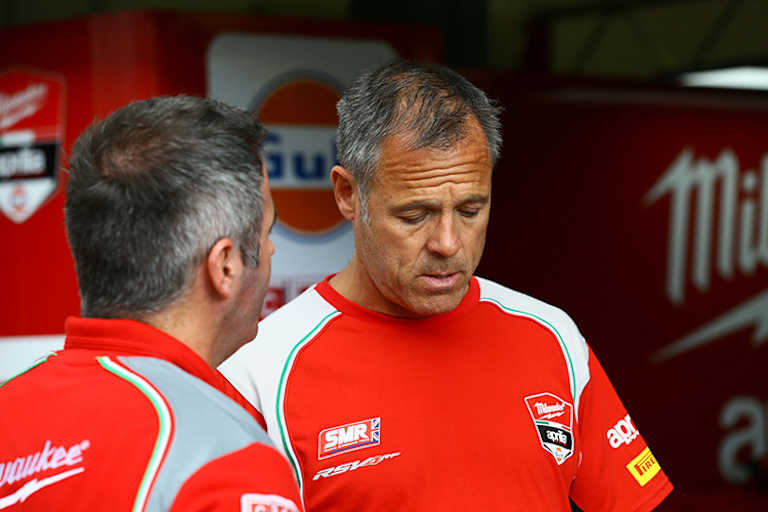 Milwaukee-Teamchef Shaun Muir (re.)