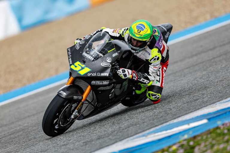 Eric Granado absolvierte die meisten Runden auf Slicks