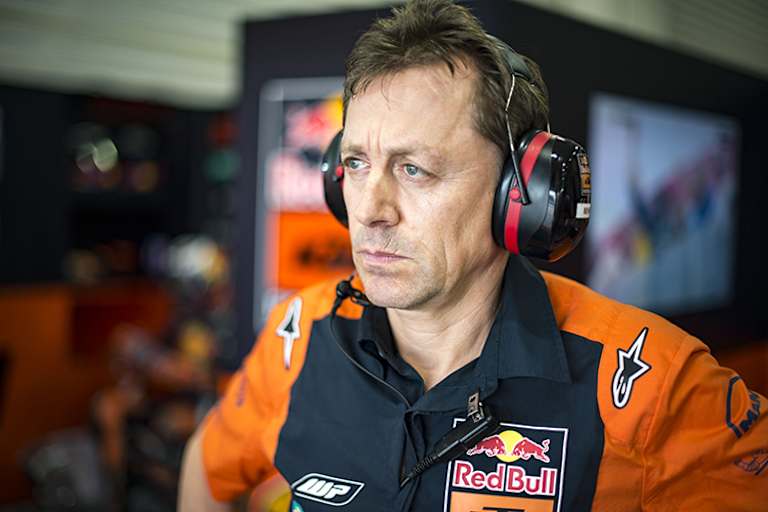 KTM-Teammanager Mike Leitner
