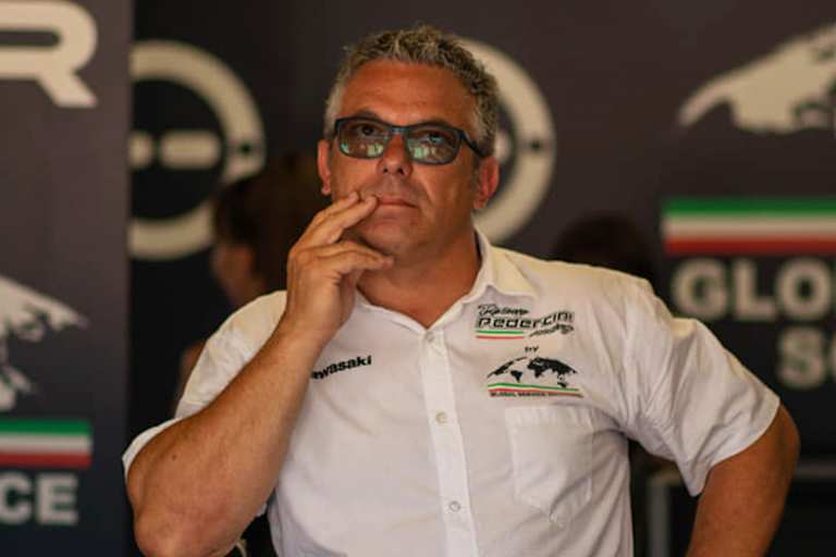 Teamchef Lucio Pedercini