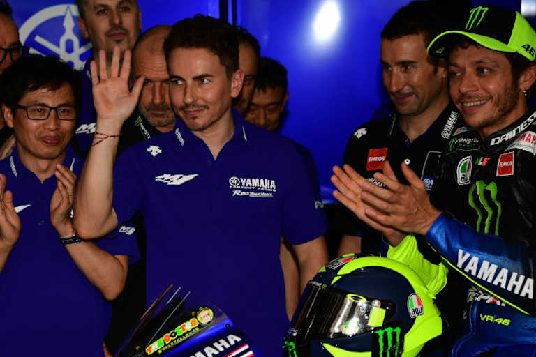 Jorge Lorenzo ist zurück in der Yamaha-Familie