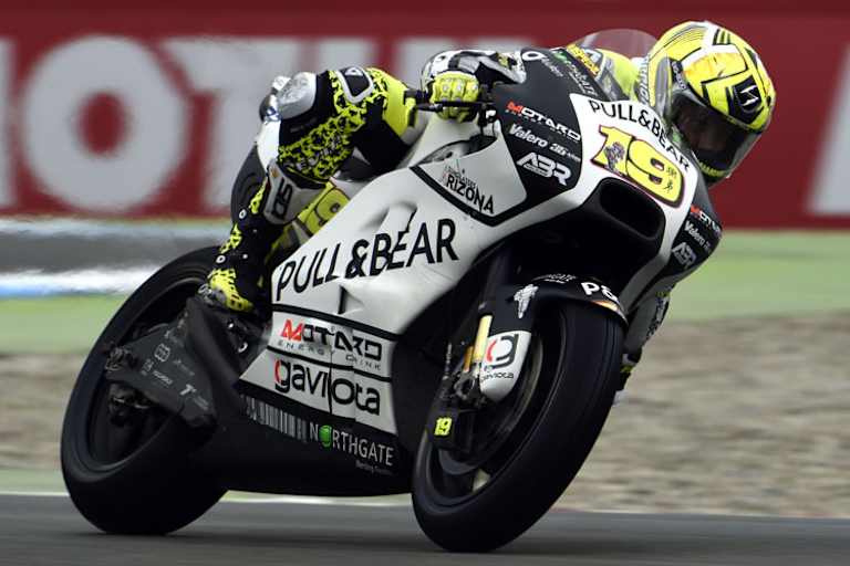 Für Álvaro Bautista war das Rennen frühzeitig zu Ende