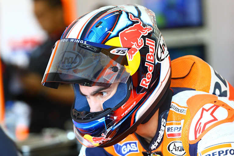 Dani Pedrosa hinkt hinterher