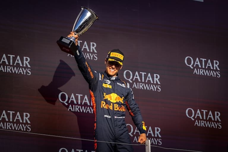 Auch Arvid Lindblad war auf dem Silverstone Circuit erfolgreich, er feierte gleich zwei Siege