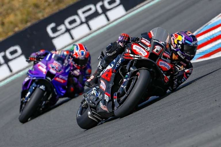 Fast der Alte: Jorge Martin beendete in Brünn seinen ersten Grand Prix auf der RS-GP auf Platz 7