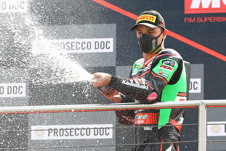 Im ersten Rennen feierte Alex Lowes Rang 3