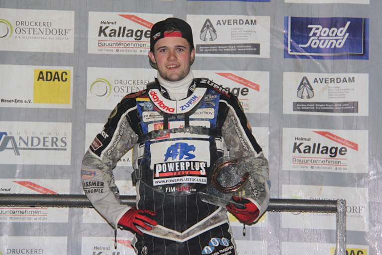 Titelverteidiger Erik Riss