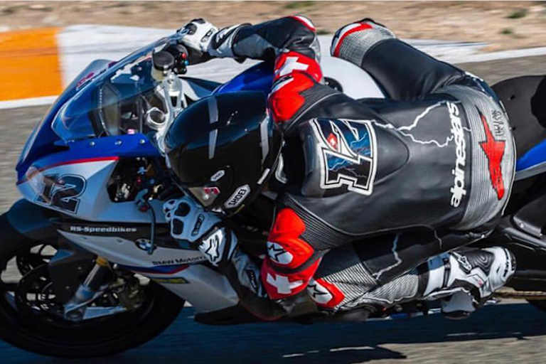 Tom Lüthi auf der BMW in Almeria