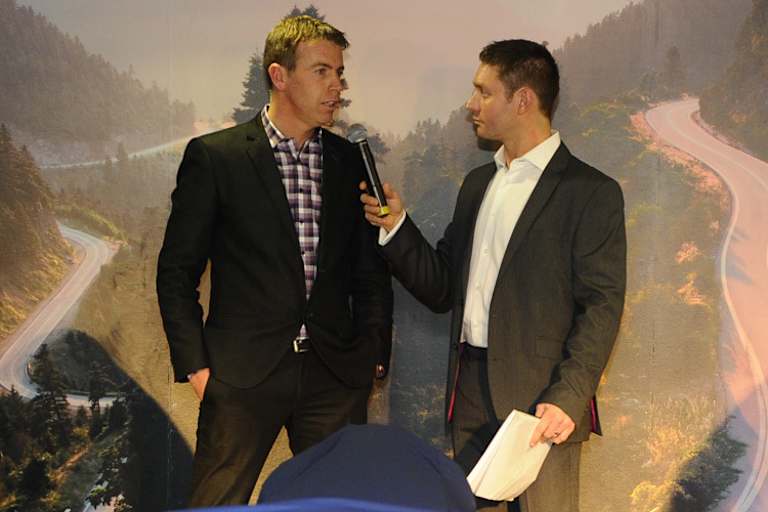 Crescent-Suzuki-Teamchef Paul Denning (li.)