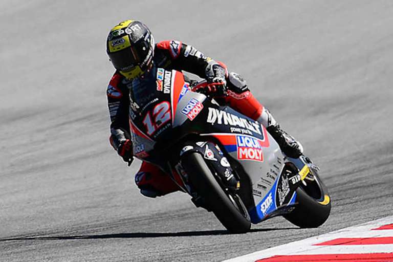 Tom Lüthi brauste auf Platz 3