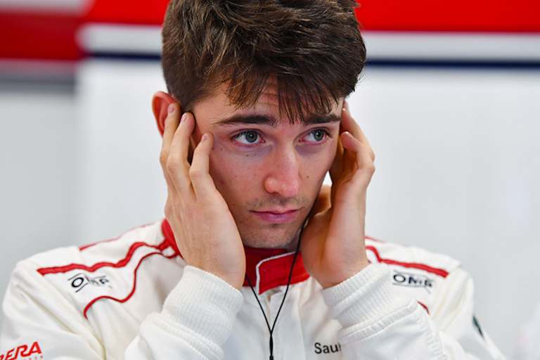 Sauber-Pilot Charles Leclerc