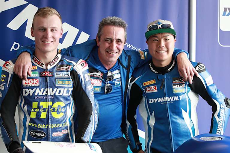 Patrick Hobelsberger, Simon Buckmaster und Hikari Okubo (v.l.)