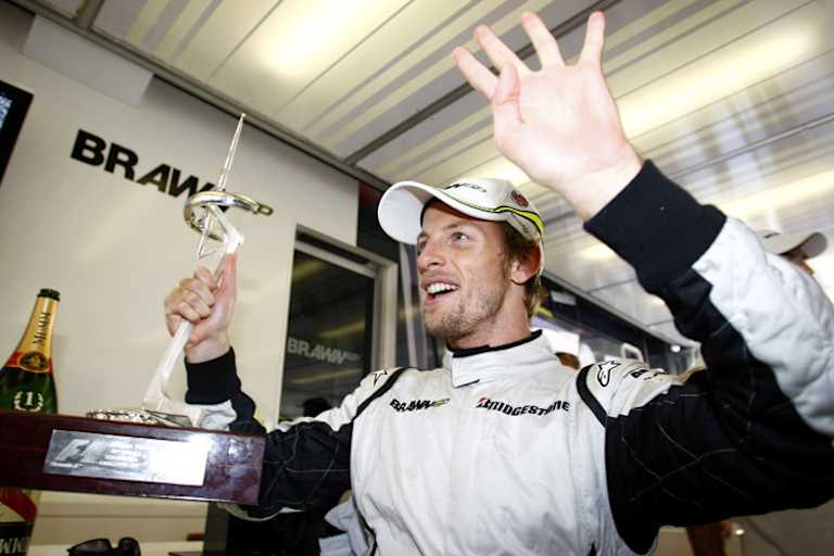 Button wirkt schon wie der neue König der F1