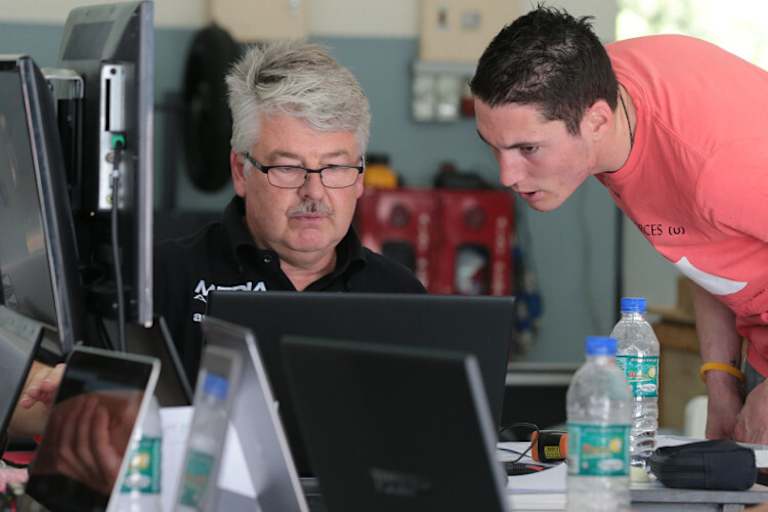 Harte Arbeit im Team NGM Forward Racing 