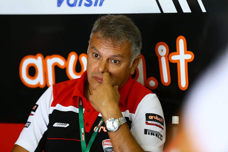 Ducati-Teammanager Serafino Foti