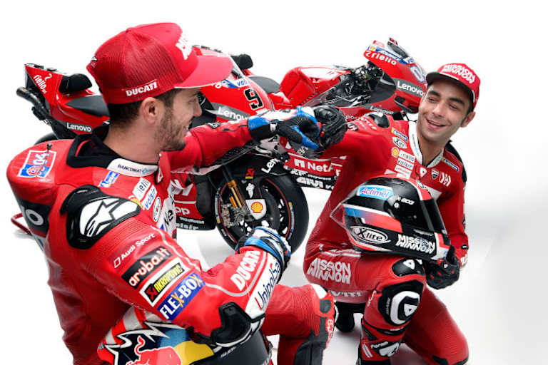 Andrea Dovizioso und sein aktueller Teamkollege Danilo Petrucci verstehen sich prächtig