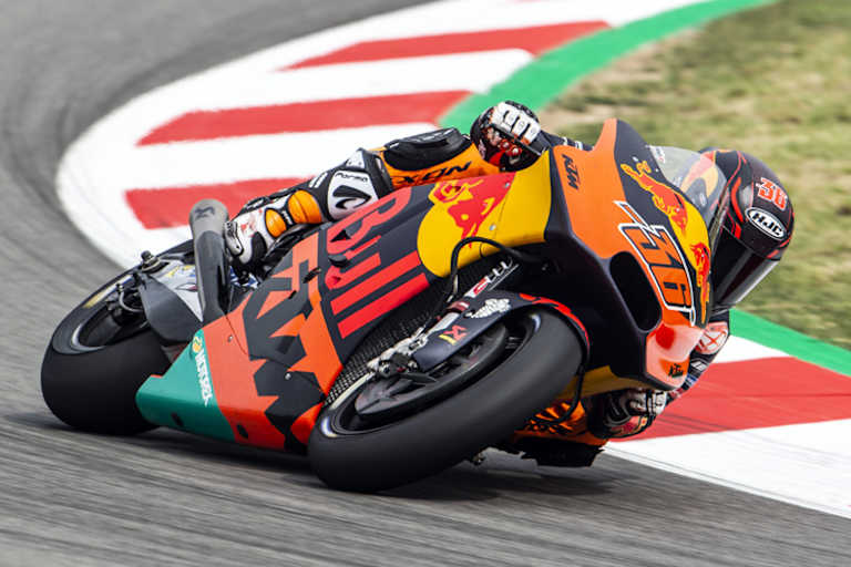 Mika Kallio stürzte bereits in der ersten Runde