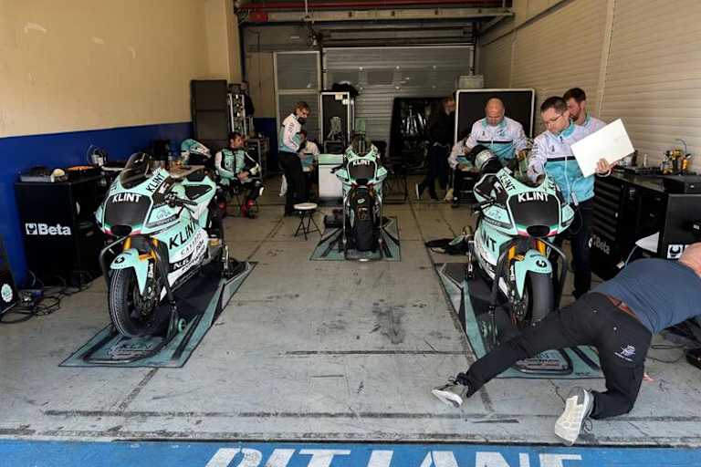 Die Forward-Mannschaft in Jerez