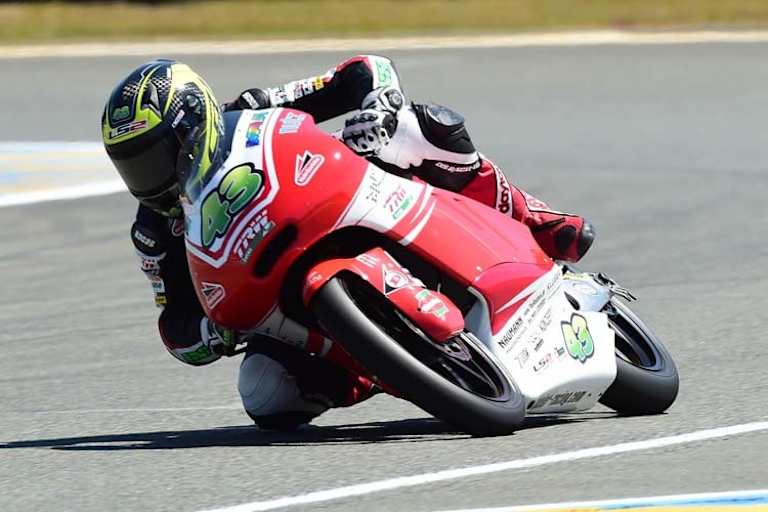 Moto3-Rookie Luca Grünwald