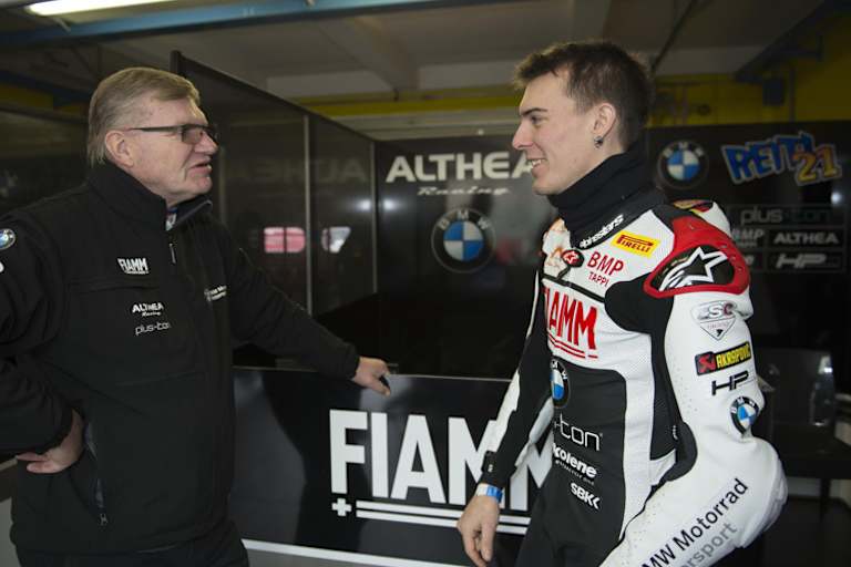 Jan Witteveen mit Markus Reiterberger