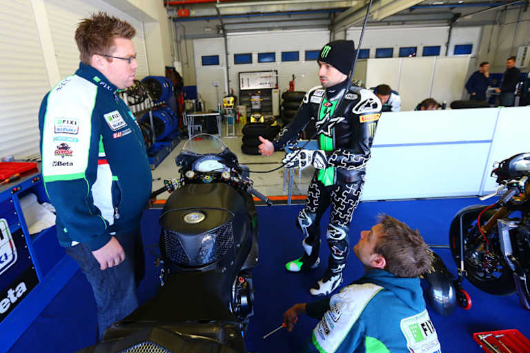 Bei Crescent Suzuki hat sich Eugene Laverty schnell eingelebt